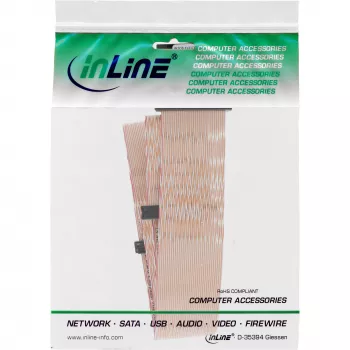 InLine SCSI U320 kabel taśmowy, 68-pin, dla 2 urządzeń, z terminatorem