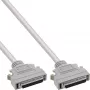 InLine SCSI II Kabel 50 Pin Mini D-sub męski / męski 1m beżowy