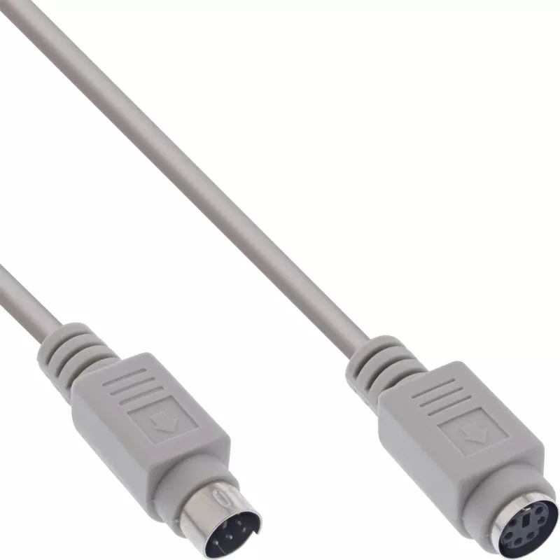 InLine Przedłużacz kabla PS/2 męski / żeński 5m