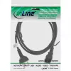 Kabel zasilający InLine, wtyczka Dania typ K / wtyk 3-pin IEC C13, 1,8 m
