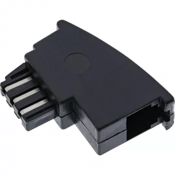 Adapter InLine TAE-F niemiecki wtyk TAE-F męski / gniazdo RJ11 żeńskie