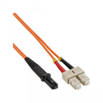 InLine Fiber Optical Duplex kabel MTRJ/SC 50/125µm OM2 5m