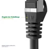 Kabel krosowy InLine 72575G RJ-45 Cat5e 7,5m zielony