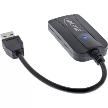 Czytnik kart InLine USB 3.1 USB-A, do SD/SDHC/SDXC, microSD, kompatybilny z UHS-II