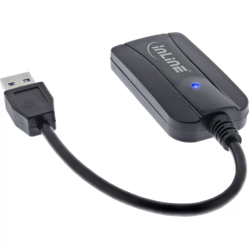 Czytnik kart InLine USB 3.1 USB-A, do SD/SDHC/SDXC, microSD, kompatybilny z UHS-II