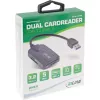 Czytnik kart InLine USB 3.1 USB-A, do SD/SDHC/SDXC, microSD, kompatybilny z UHS-II