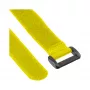 Paski InLine do kabli na rzep 20 x 200 mm 10 szt. żółty