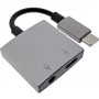 Przewód adaptera audio InLine USB-C, USB-C na jack 3,5 mm + PD 30 W