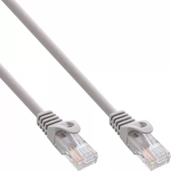 InLine Patch kabel U/UTP Cat.5e szary 15m