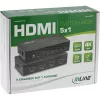InLine HDMI Switch 5 port 4K2K@60Hz HDCP 2.2 Czarny