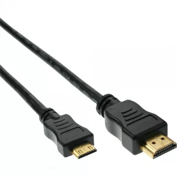 Kabel InLine HDMI mini, High Speed HDMI, AM/CM, pozłacane styki, 1,5 m