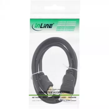 Kabel InLine HDMI mini, High Speed HDMI, AM/CM, pozłacane styki, 1,5 m