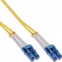 Światłowodowy kabel duplex LC/LC 9/125µm OS2 3m InLine 88656J