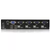 StarTech.com 4-portowy profesjonalny przełącznik KVM VGA USB z hubem