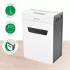 Niszczarka LEITZ IQ Protect Premium 6M P5 — Mikrocięcie, 18 L, sterowanie dotykowe, 351×204×355 mm