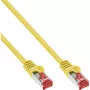 InLine Patch kabel S/FTP PiMF Cat.6 250MHz PVC CCA żółty 1,5m