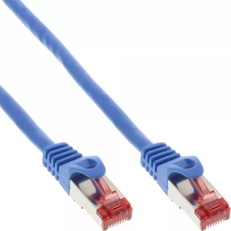 InLine Kabel krosowy S/FTP PiMF Kat.6 250MHz PVC CCA niebieski 10m