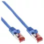 InLine Patch kabel S/FTP PiMF Cat.6 250MHz PVC CCA niebieski 2m