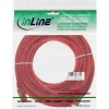 InLine Patch kabel S/FTP PiMF Cat.6 250MHz PVC CCA czerwony 10m