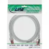 InLine Patch kabel S/FTP PiMF Cat.6 250MHz PVC CCA biały 0.5m