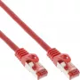Kabel krosowy InLine S/FTP PiMF Cat.6 250MHz PVC CCA czerwony 2m