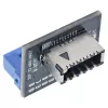 Adapter InLine USB 3.0 do USB 3.1 klucz A do panelu przedniego, prosty, wewnętrzny