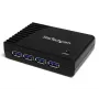 StarTech.com 4-portowy czarny hub SuperSpeed USB 3.0, USB 3.2 Gen 1 (3.1 Gen 1) Type-A, 5000 Mbit/s, czarny, Power, 5 V, 2 A