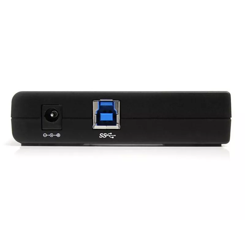 StarTech.com 4-portowy czarny hub SuperSpeed USB 3.0, USB 3.2 Gen 1 (3.1 Gen 1) Type-A, 5000 Mbit/s, czarny, Power, 5 V, 2 A