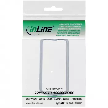 Uchwyt kablowy InLine 19110F metal ocynkowany 40x80mm