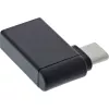 InLine USB 3.2 Gen.2 Adapter, USB-C male to USB-A female kątowy 90° OTG