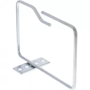 Uchwyt kablowy InLine 19110I metal ocynkowany otwór na długim boku 140x100mm