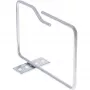 Uchwyt kablowy InLine 19110I metal ocynkowany otwór na długim boku 140x100mm