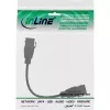 adapter kablowyowy InLine USB 3.2 Gen1 2x keystone, 2 gniazda USB A keystone, 0,2 m