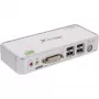 InLine Compact Desktop KVM Switch USB DVI 2 Port + Audio z kablami 1,2 m