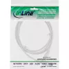 Przedłużacz DC InLine, wtyk/gniazdo DC 5,5x2,1mm, biały, 0,5m