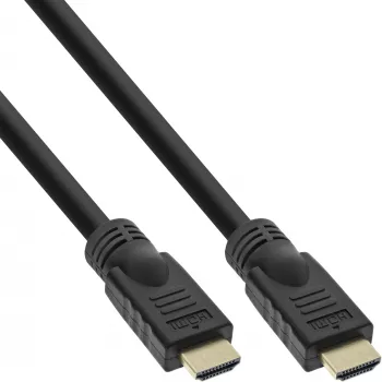 InLine HiD High Speed HDMI kabel w. Ethernet, 4K2K, M/M, pozłacane styki, 7,5m