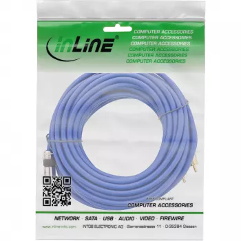 InLine Audio kabel Premium 2x RCA męski / 3.5mm męski pozłacany 25m