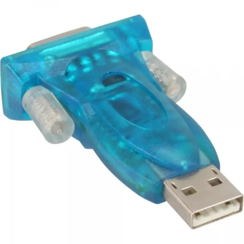 Adapter InLine USB na RS232, USB A na 9-stykowe Sub-D, przedłużenie USB 0,8 m