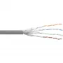 InLine Kabel krosowy S/FTP PiMF Cat.6 szary AWG27 PVC CU 100m