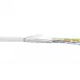 Kabel krosowy InLine SF/UTP Cat.5e AWG26 CCA PVC biały 100m