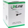 Kabel krosowy InLine SF/UTP, kat.5e, AWG26, CCA, PVC, czarny, 100 m
