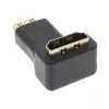 Adapter HDMI typu A żeński / typu C męski kątowy InLine 17690K