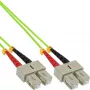 InLine Kabel światłowodowy duplex SC/SC 50/125µm OM5 15m