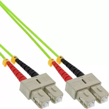 InLine Fiber Optical Duplex kabel SC/SC 50/125µm OM5 25m