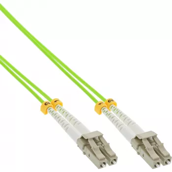 InLine Dupleksowy kabel światłowodowy LC/LC 50/125µm OM5 1m