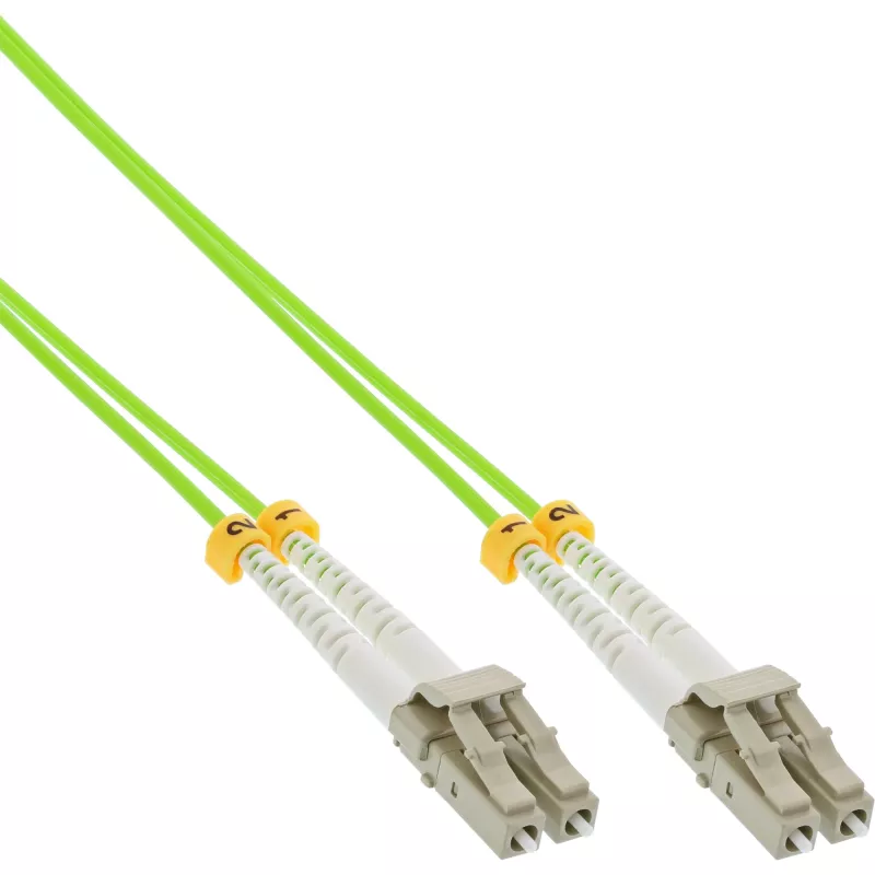 InLine Kabel światłowodowy duplex LC/LC 50/125 µm OM5 2m