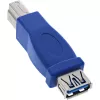 Adapter USB 3.0 Typ A żeński / Typ B męski InLine 35300D