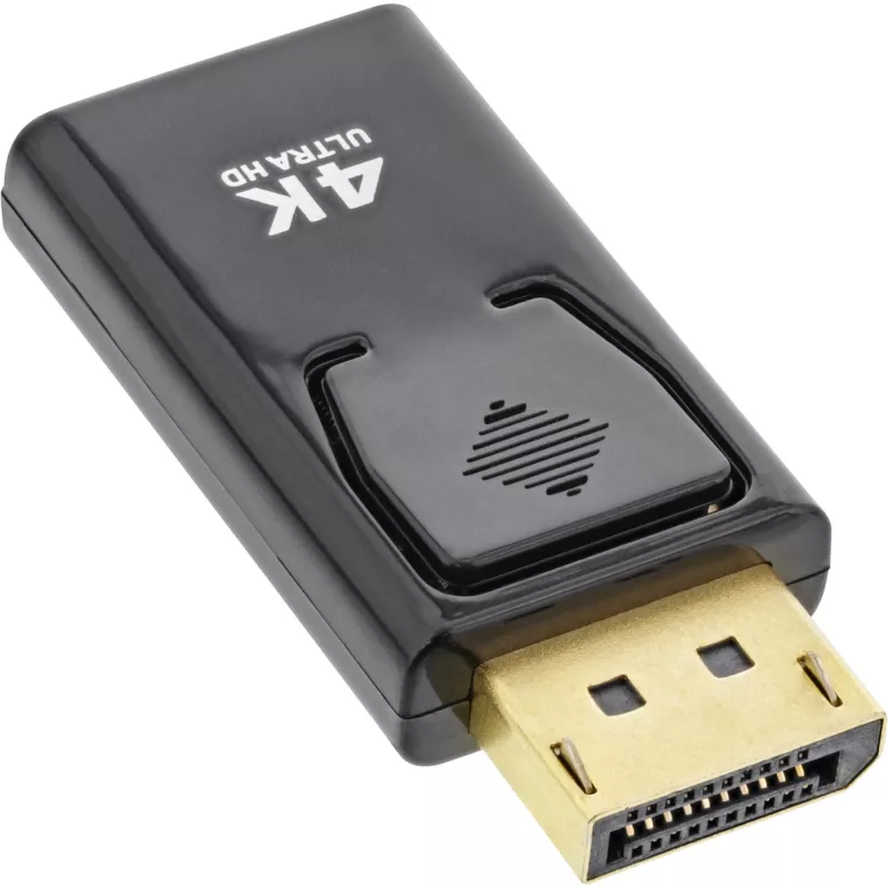 Konwerter InLine DisplayPort męski / HDMI żeński, 4K/60Hz, z dźwiękiem