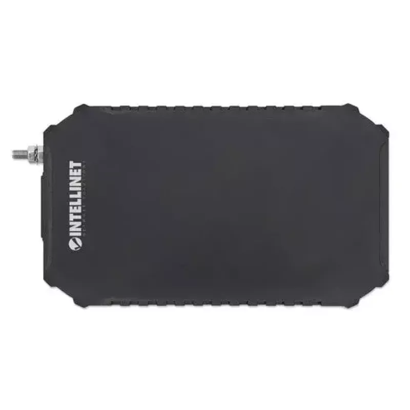 Intellinet 10G PoE++ Injector Jeden Port 95 W, Zgodny z IEEE 802.3bt (4PPoE), Obudowa Metalowa, Opcja Montażu na Ścianę
