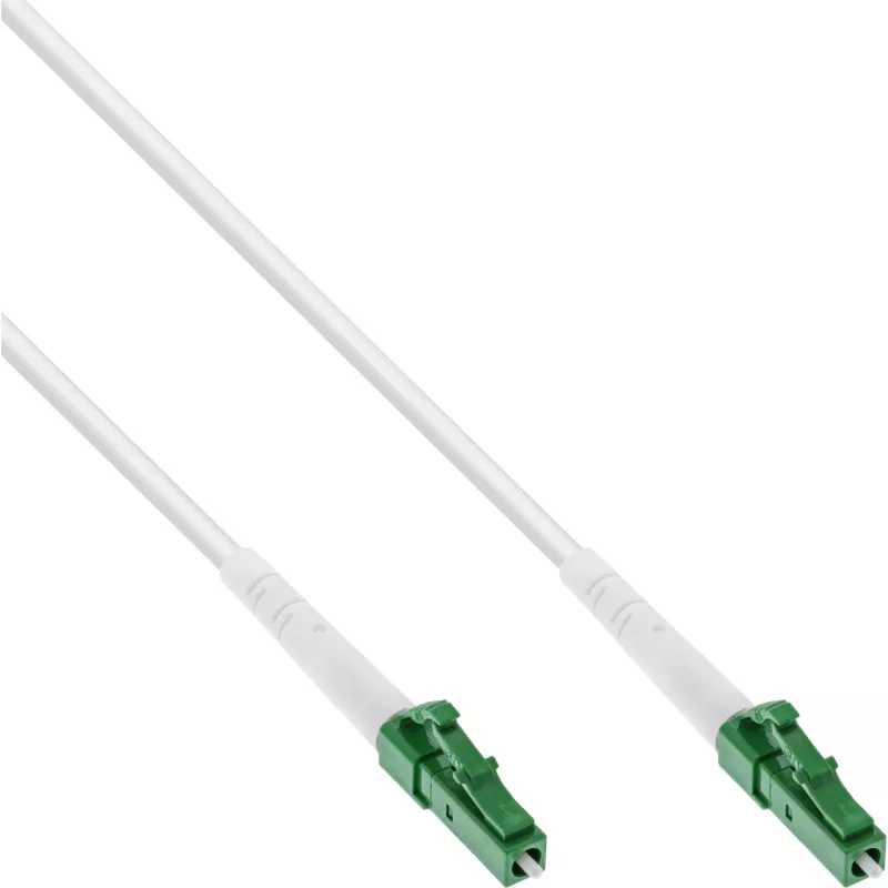 InLine kabel światłowodowy simpleksowy, FTTH, LC/APC8° do LC/APC8° 9/125µm OS2 10m